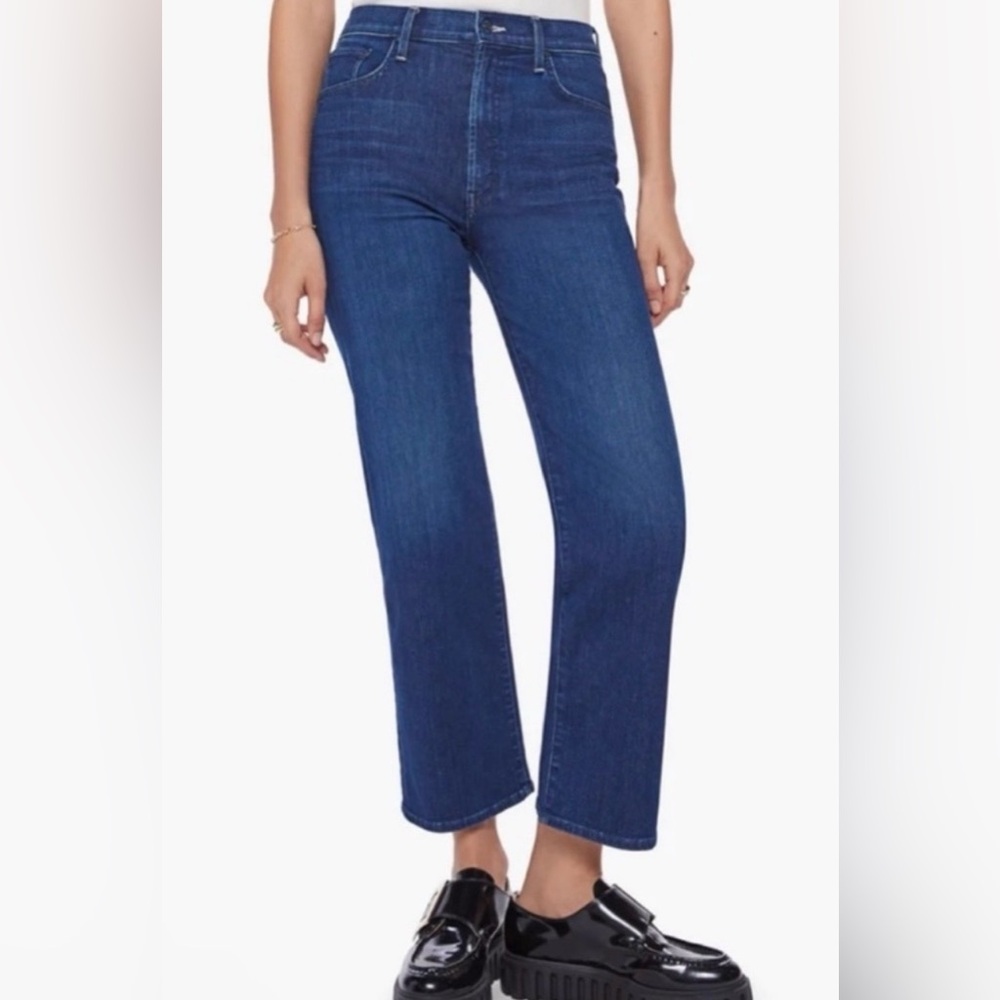 MOTHER The Rambler Zip Ankle In Animal Instinct Size 24